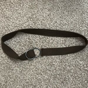 32in Brown Woven Belt